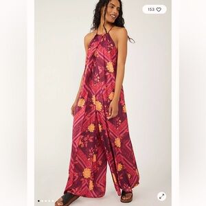 Free People Luca Wide Leg Jumpsuit